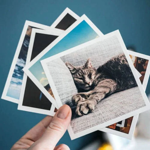 10x10 cm Fotokart / 10 Adet